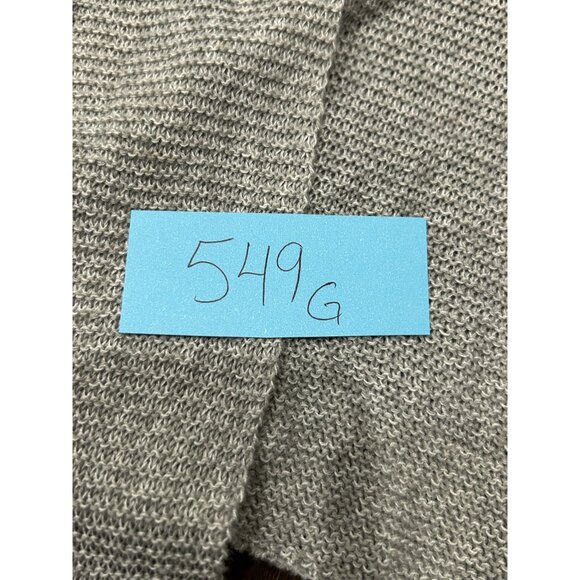 Faded Glory Womens Light Gray Heather Open Front Cardigan Sweater Sz Small - Picture 10 of 11